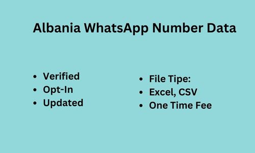 阿尔巴尼亚 Whatsapp 数据