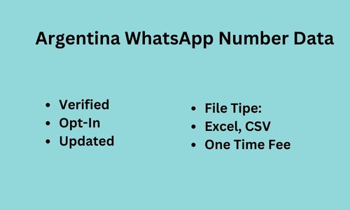 阿根廷 Whatsapp 数据
