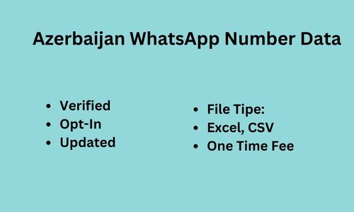 阿塞拜疆 Whatsapp 数据