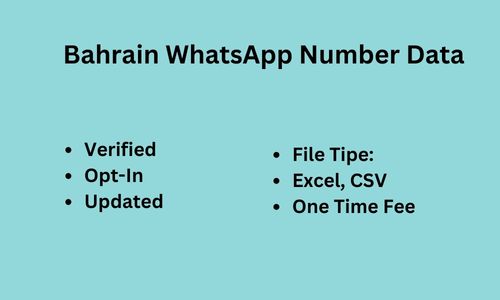 巴林 Whatsapp 数据
