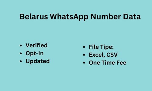白俄罗斯 Whatsapp 数据