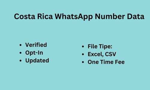 哥斯达黎加 WhatsApp 数据