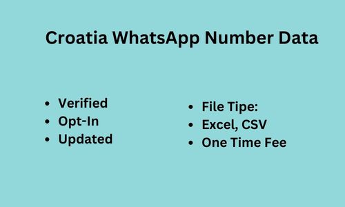 克罗地亚 WhatsApp 数据