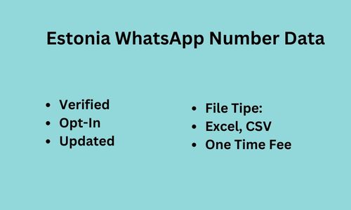 爱沙尼亚 WhatsApp 数据