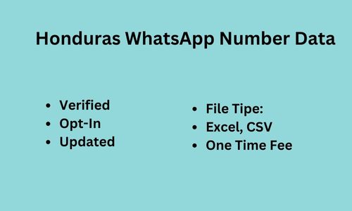 洪都拉斯 WhatsApp 数据