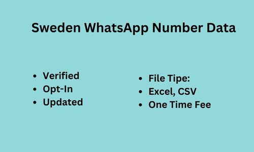 瑞典 WhatsApp 数据