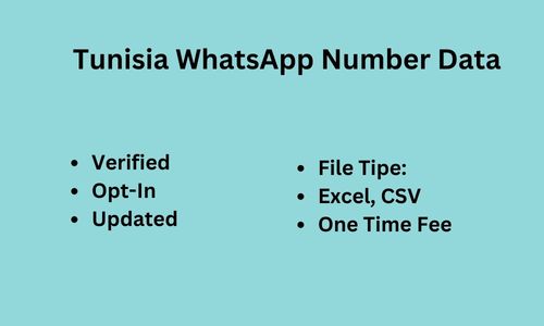 突尼斯 WhatsApp 数据